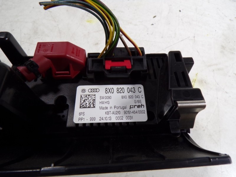Recambio de mando climatizador para audi a1 (8x) 1.6 tdi referencia OEM IAM 8X0820043C6PS 8X0820043C 90151454