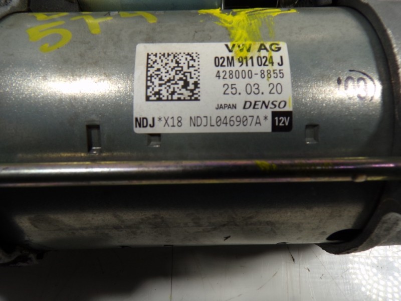 Recambio de motor arranque para volkswagen polo 1.0 tsi referencia OEM IAM 02M911024J 02M911024J 4280008855
