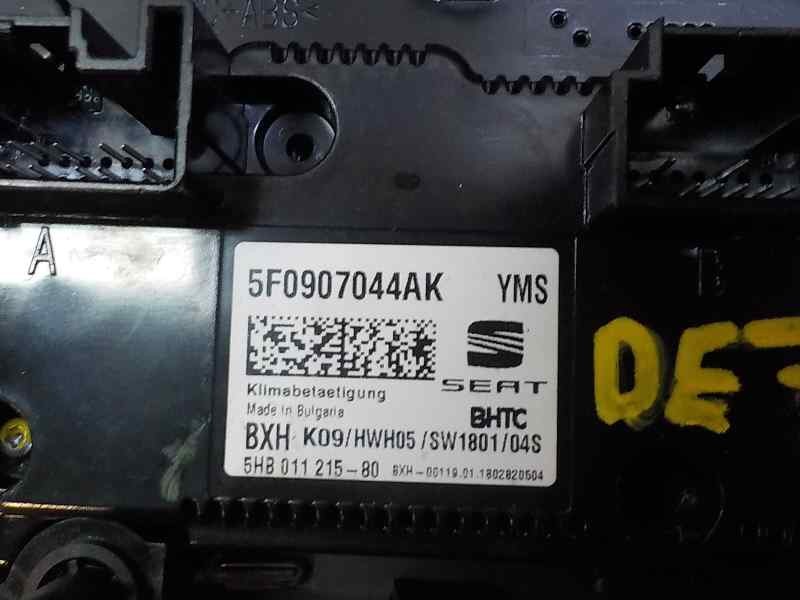 Recambio de mando climatizador para seat leon (5f1) reference referencia OEM IAM 5F0907044AKYMS 5F0907044AK 