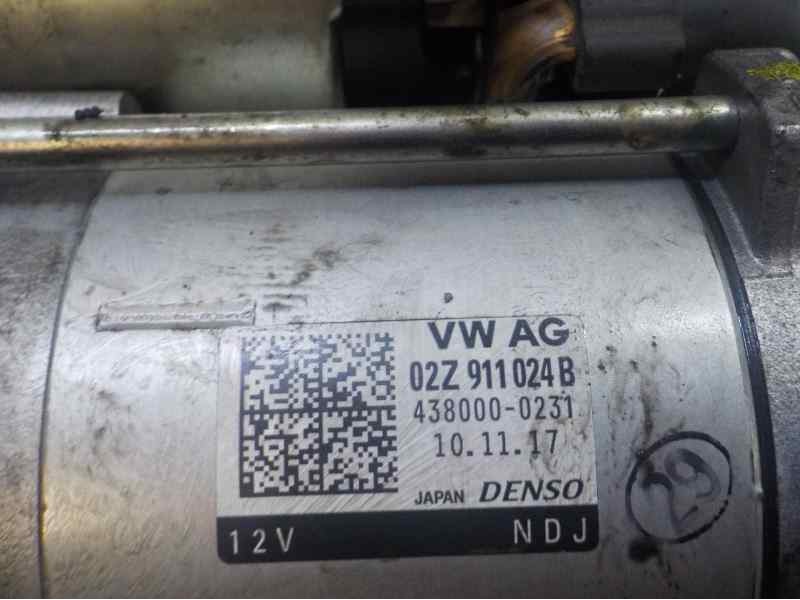 Recambio de motor arranque para seat leon (5f1) reference referencia OEM IAM 02Z911021K 02Z911024B 