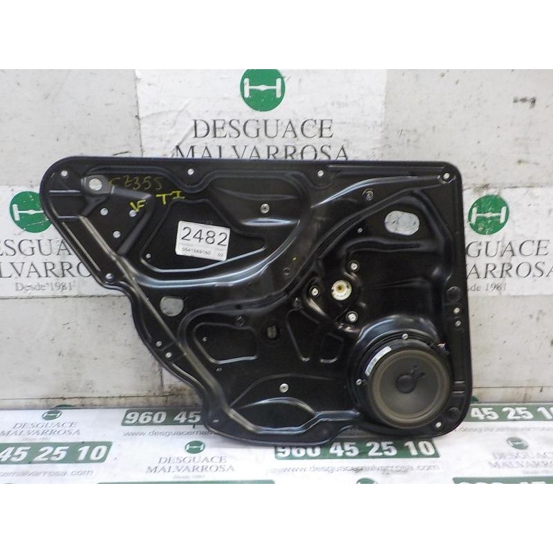 Recambio de elevalunas trasero izquierdo para volkswagen passat berlina (3c2) 2.0 tdi referencia OEM IAM 3C5839461J  