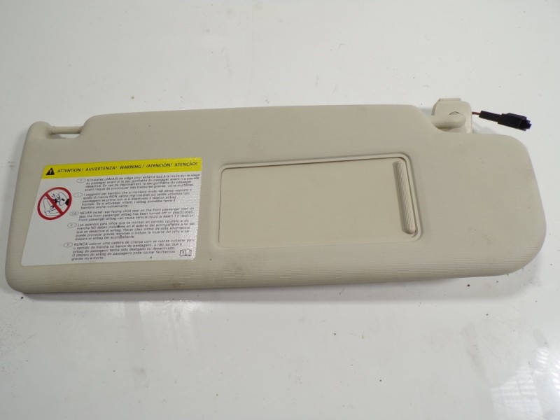 Recambio de parasol derecho para volkswagen passat alltrack 2.0 tdi dpf referencia OEM IAM 3C0857552NPC3  