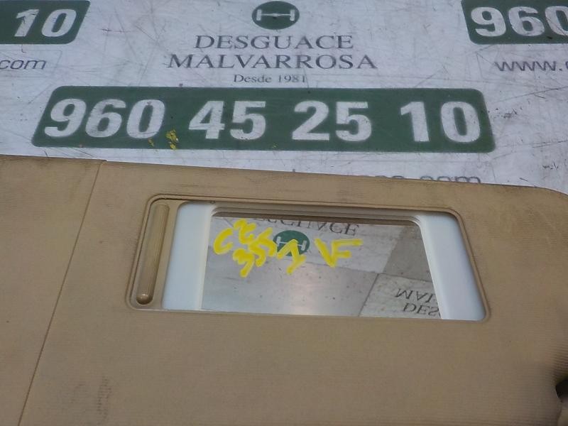 Recambio de parasol izquierdo para volkswagen passat berlina (3c2) 2.0 tdi referencia OEM IAM 3C0857551AC3V6  