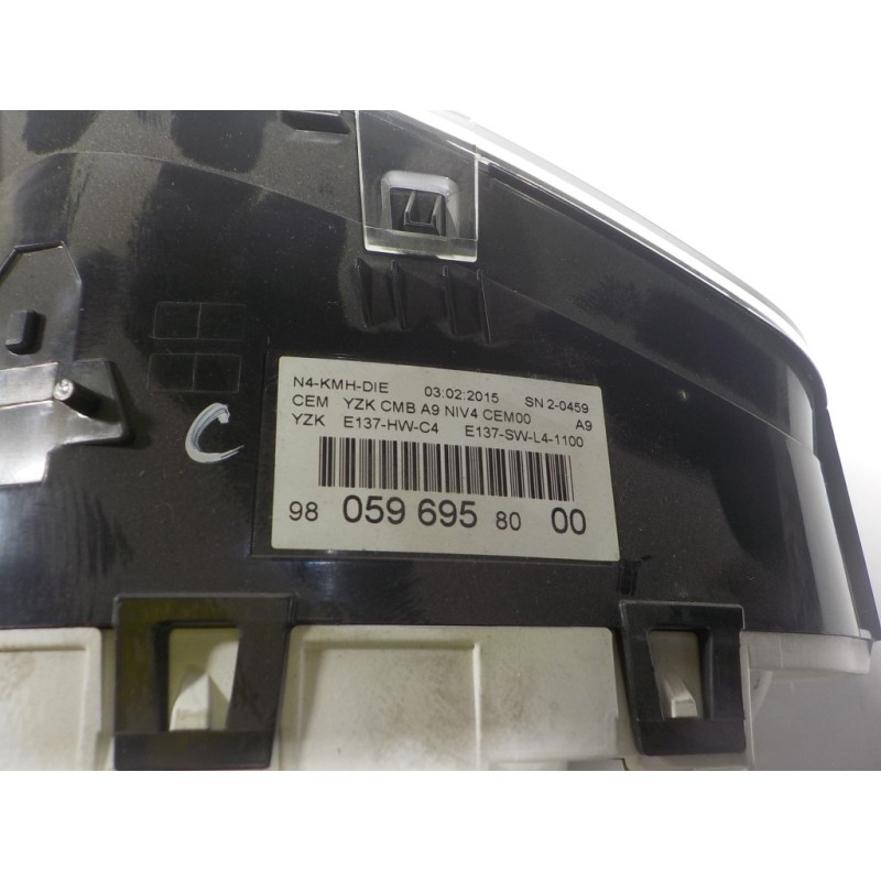 Recambio de cuadro instrumentos para peugeot 2008 (--.2013) 1.6 16v e-hdi fap referencia OEM IAM 9805407380 9805969580 