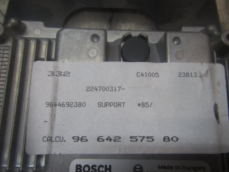 Recambio de centralita motor uce para citroën c4 coupe 1.6 16v hdi referencia OEM IAM   