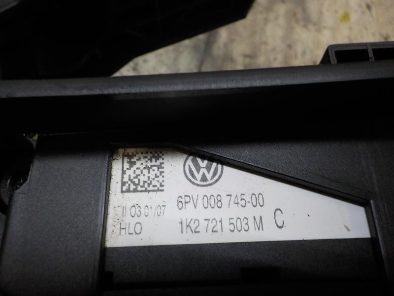 Recambio de potenciometro pedal para audi a3 (8p) 2.0 tdi referencia OEM IAM 1K2721503M 1K2721503M 6PV00874500