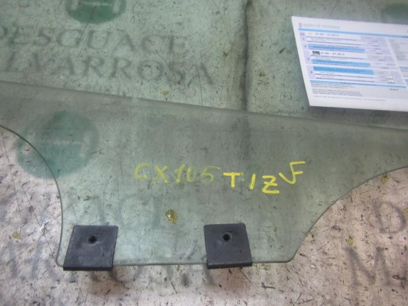 Recambio de cristal puerta trasero izquierdo para dacia logan ambiance referencia OEM IAM 823019594R  