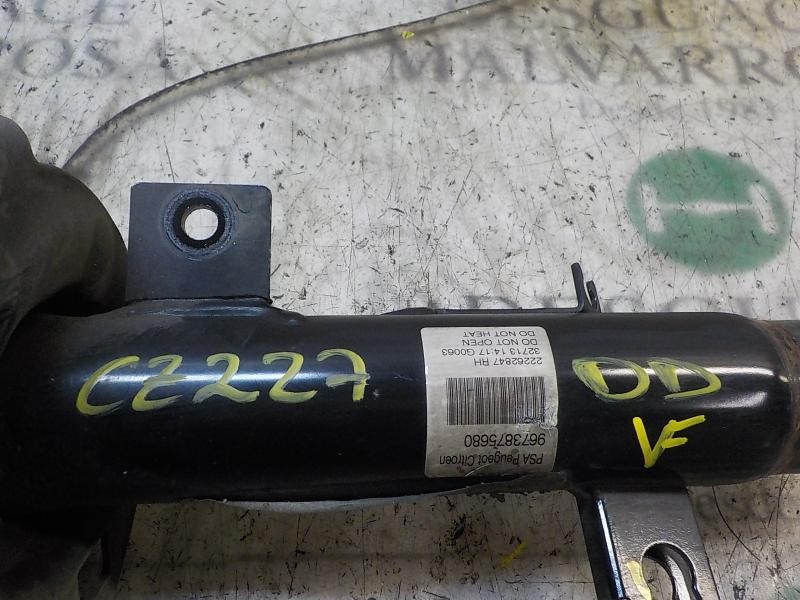 Recambio de amortiguador delantero derecho para citroën ds3 1.2 12v vti referencia OEM IAM 9673875680  