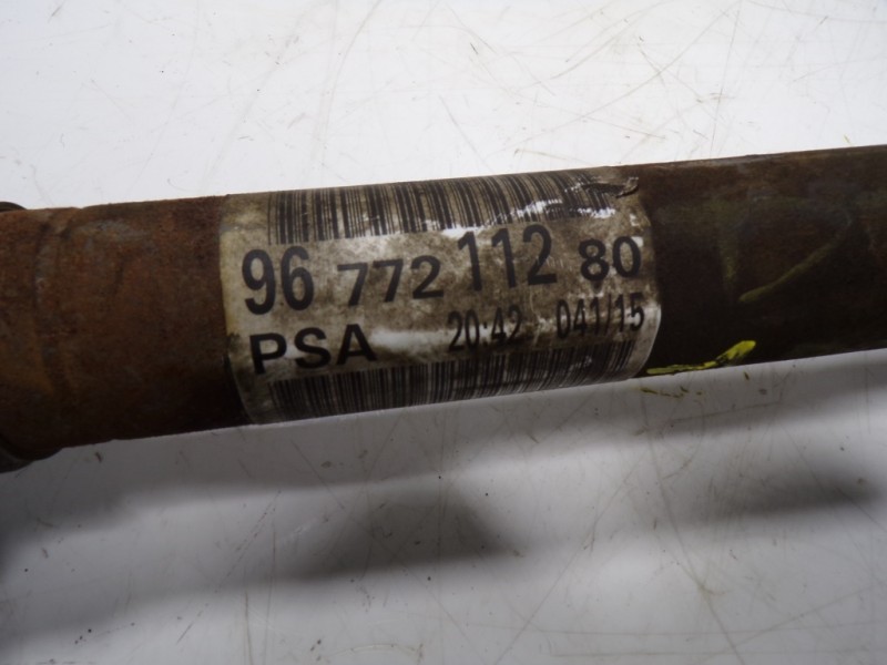 Recambio de transmision derecha para peugeot 2008 (--.2013) 1.6 16v e-hdi fap referencia OEM IAM 9677211280 9677211280 