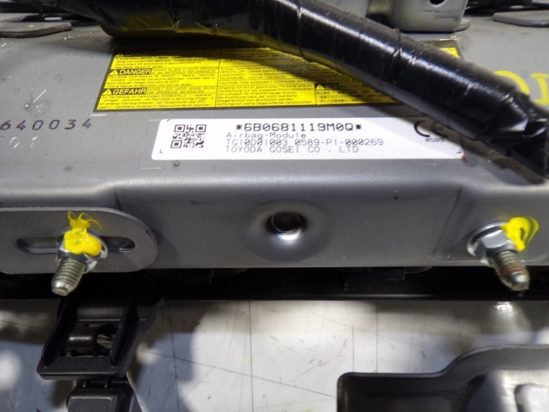 Recambio de airbag lateral delantero izquierdo para toyota prius+ advance referencia OEM IAM 7390047031C0 TG10D01003 TG10D01003