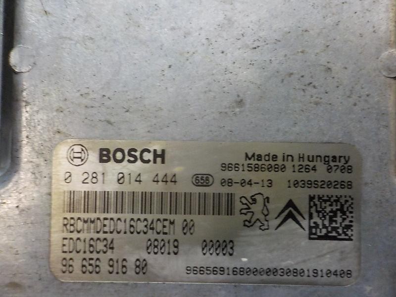 Recambio de centralita motor uce para peugeot bipper 1.4 hdi referencia OEM IAM   