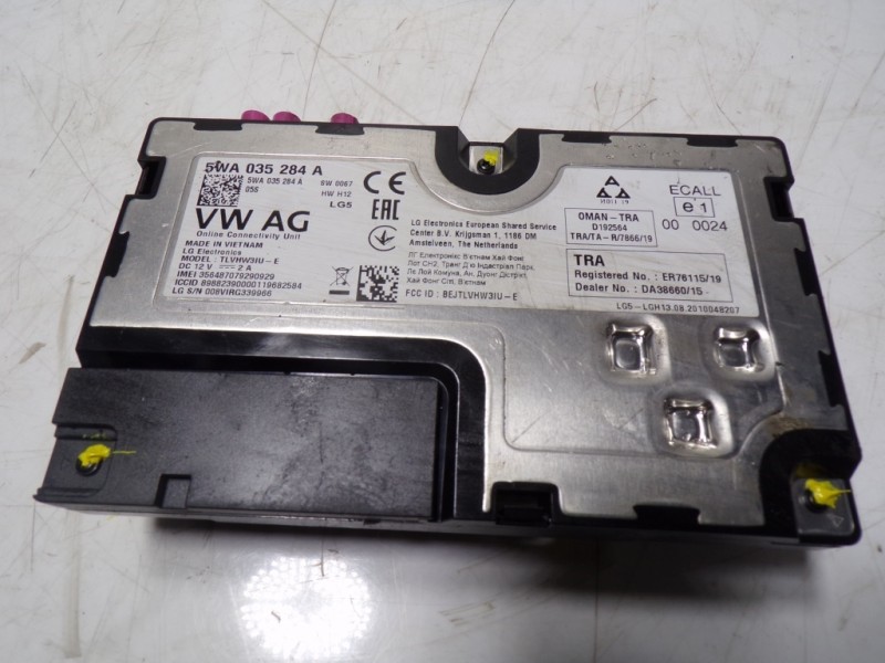 Recambio de modulo electronico para seat leon (kl1) 1.0 tsi referencia OEM IAM 5WA035284A 5WA035284A 