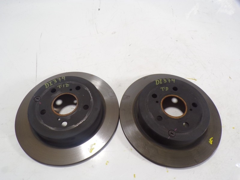 Recambio de disco freno trasero para toyota prius+ advance referencia OEM IAM 4243147080  