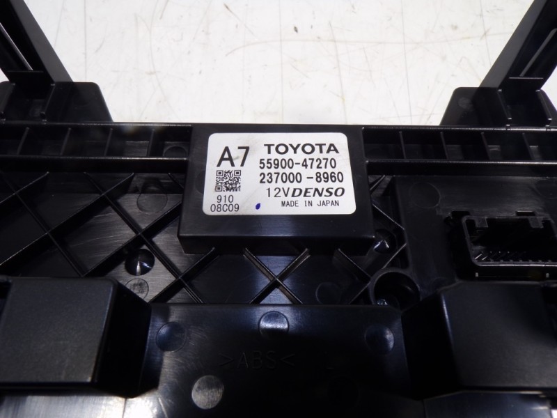 Recambio de mando climatizador para toyota prius+ advance referencia OEM IAM 5590047270 5590047270 