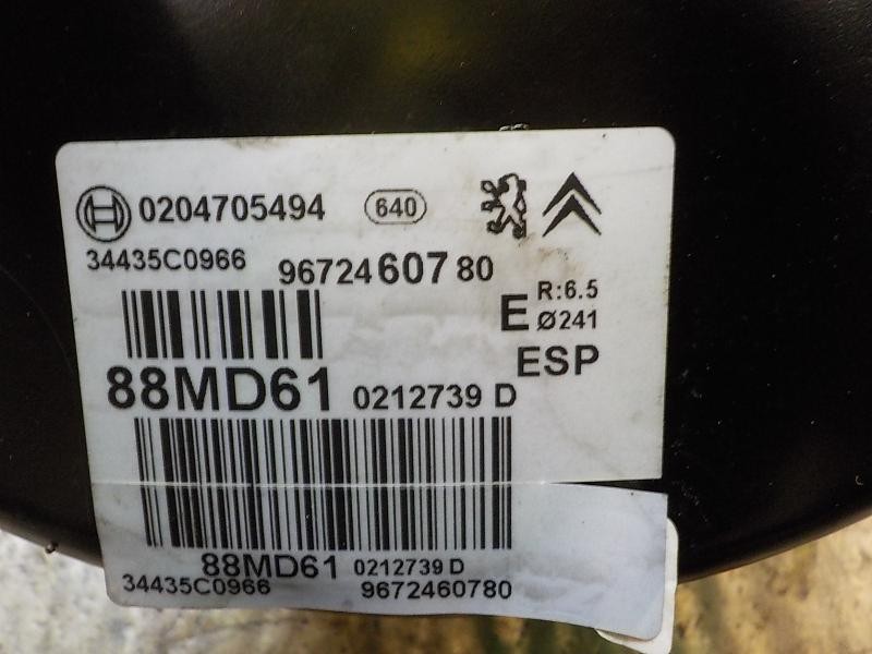 Recambio de servofreno para citroën ds3 1.2 12v vti referencia OEM IAM 4535EK  