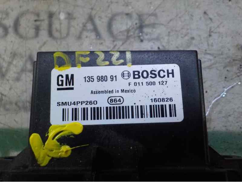 Recambio de resistencia calefaccion para opel mokka x 1.6 cdti dpf referencia OEM IAM 13598091 13598091 F011500127