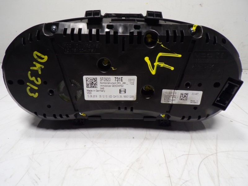 Recambio de cuadro instrumentos para seat leon (5f1) 1.6 tdi referencia OEM IAM 5F0920731E 5F0920731E 