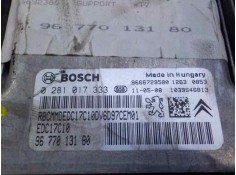 Recambio de centralita motor uce para peugeot 308 1.6 16v hdi fap referencia OEM IAM 1606382680 9677013180 0281017333 2