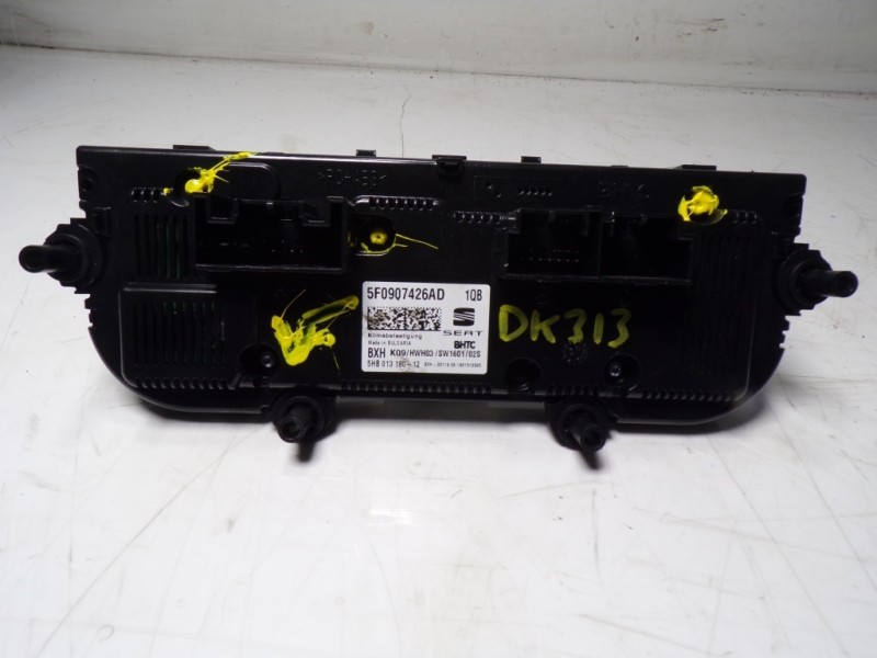 Recambio de mando calefaccion / aire acondicionado para seat leon (5f1) 1.6 tdi referencia OEM IAM 5F0907426AD1QB 5F0907426AD 