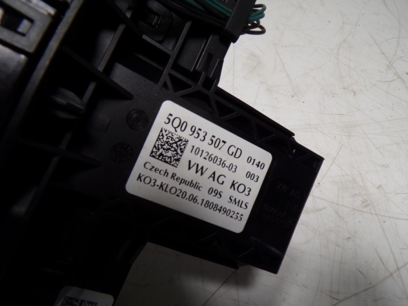 Recambio de mando intermitentes para seat leon (5f1) 1.6 tdi referencia OEM IAM 5Q1953507MIGI 5Q0953507GD 