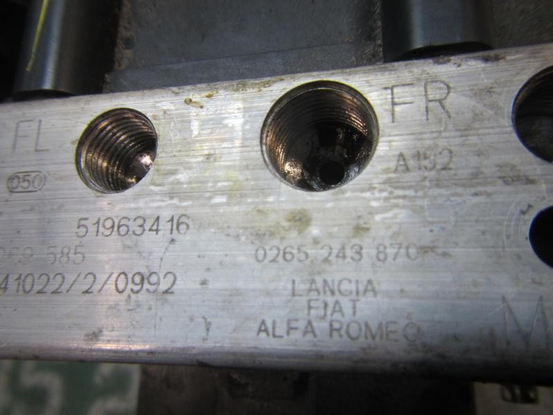 Recambio de abs para fiat punto (199) 1.3 16v jtd dpf cat referencia OEM IAM   