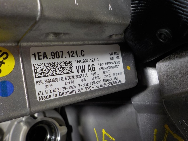 Recambio de motor completo para volkswagen id.3 (e11) pro 1st referencia OEM IAM 1EA901131G EBJ 