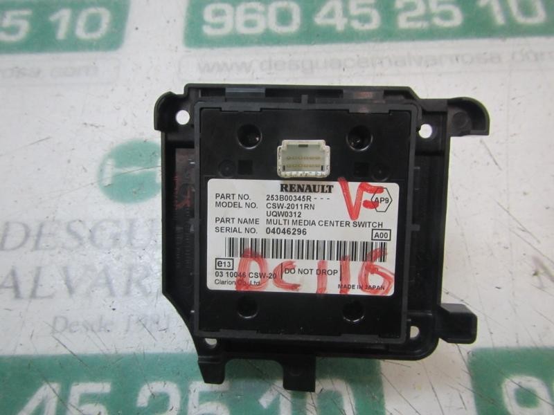 Recambio de mando multifuncion para renault megane iii coupe 1.5 dci diesel fap referencia OEM IAM   