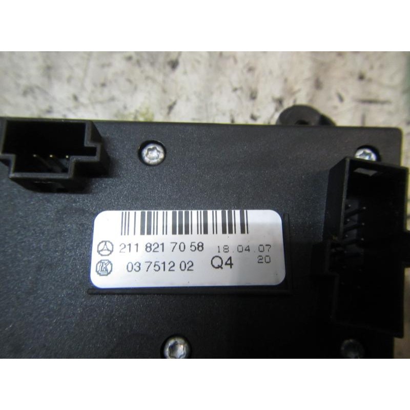 Recambio de modulo electronico para mercedes-benz clase e (w211) berlina e 280 cdi (211.020) referencia OEM IAM A21182169587167 