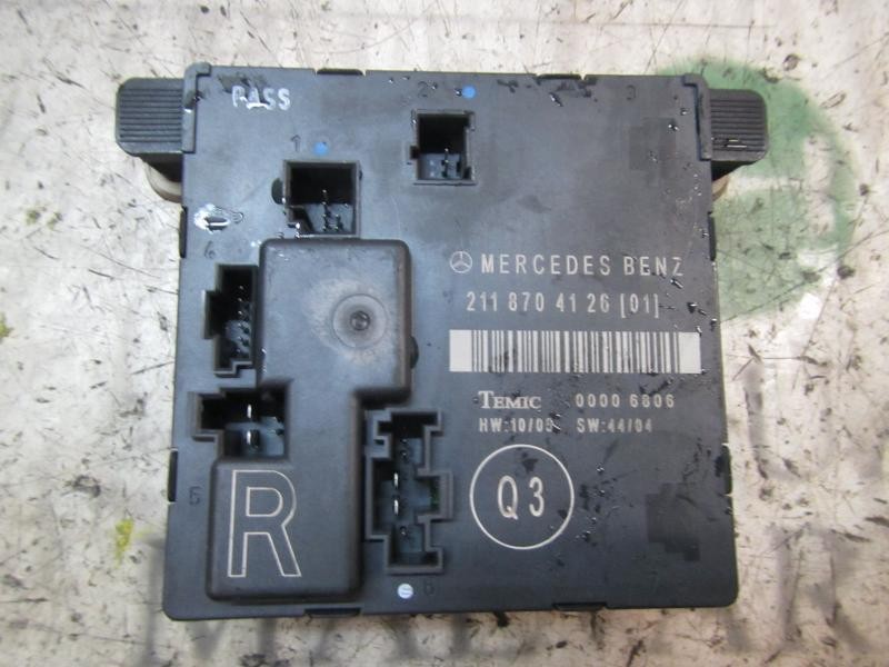 Recambio de modulo electronico para mercedes-benz clase e (w211) berlina e 280 cdi (211.020) referencia OEM IAM A2118704126 A211