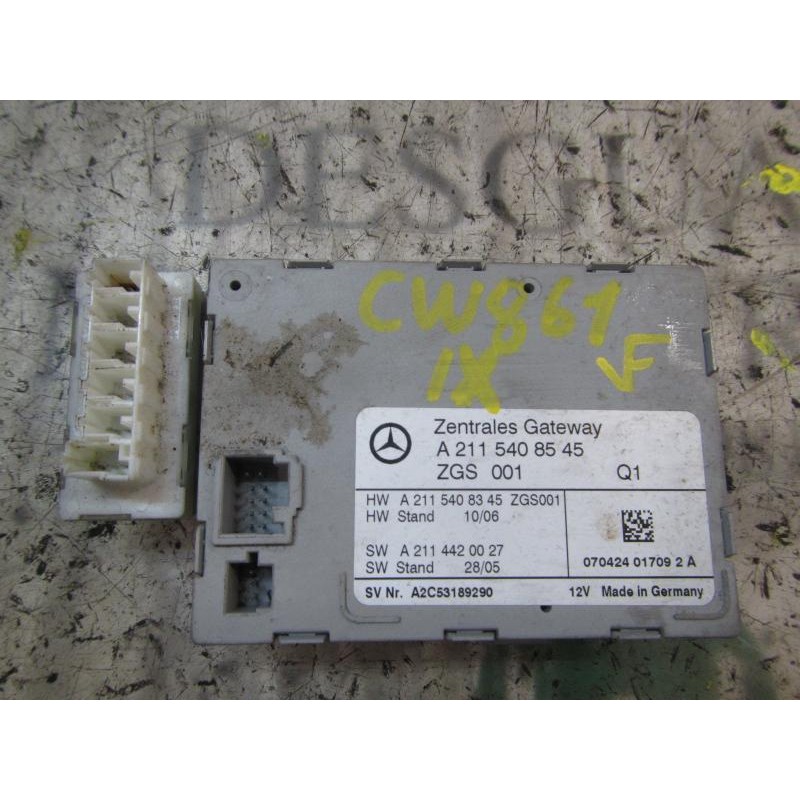 Recambio de modulo electronico para mercedes-benz clase e (w211) berlina e 280 cdi (211.020) referencia OEM IAM A2115408545 A211