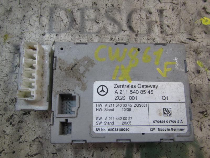 Recambio de modulo electronico para mercedes-benz clase e (w211) berlina e 280 cdi (211.020) referencia OEM IAM A2115408545 A211