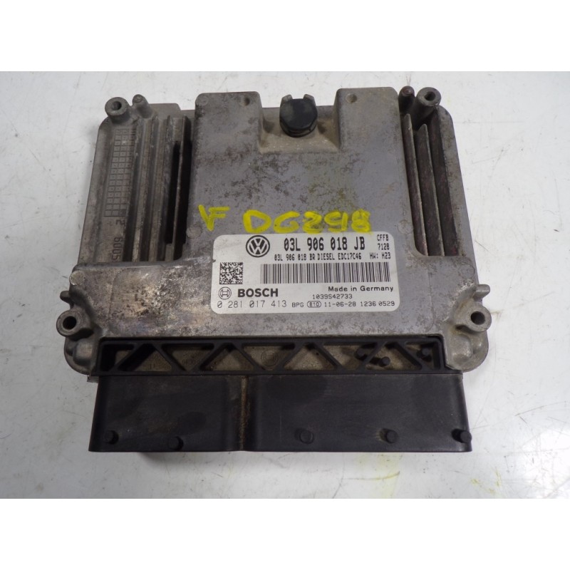 Recambio de centralita motor uce para skoda suberb (3t4) 2.0 tdi dpf referencia OEM IAM 03L906018JB 03L906018JB 0281017413