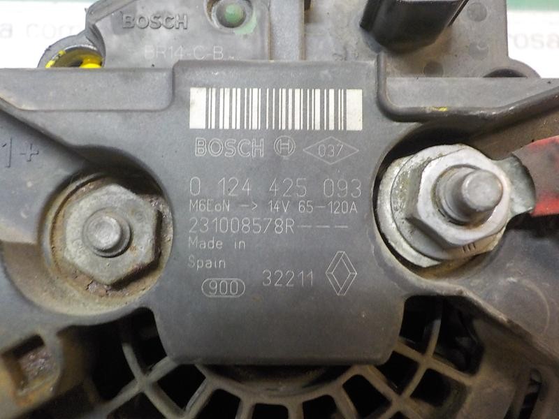 Recambio de alternador para renault clio iii 1.5 dci diesel cat referencia OEM IAM   