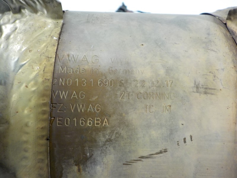 Recambio de filtro de particulas para man tge kasten (uy) 2.0 tdi referencia OEM IAM 65.151039021 2N01316980S 