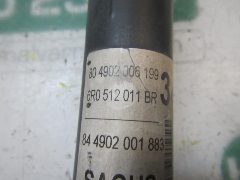 Recambio de amortiguador trasero derecho para volkswagen polo (6r1) advance referencia OEM IAM 6R0513025  