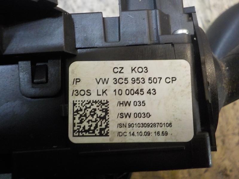 Recambio de mando intermitentes para volkswagen passat berlina (3c2) highline referencia OEM IAM 3C9953513AF9B9  