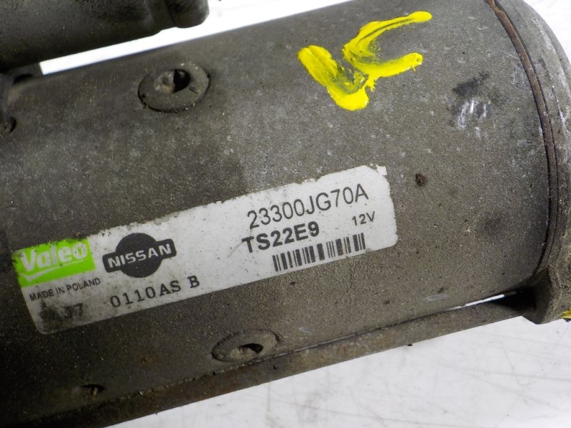 Recambio de motor arranque para renault koleos 2.0 dci diesel fap referencia OEM IAM  23300JG70A 