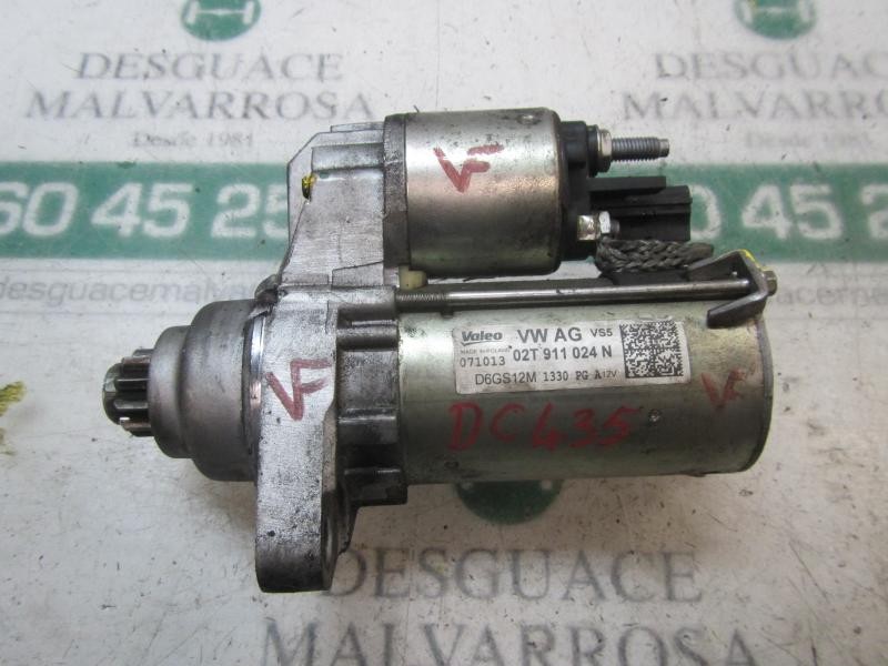 Recambio de motor arranque para volkswagen polo (6r1) advance referencia OEM IAM 02T911024N  
