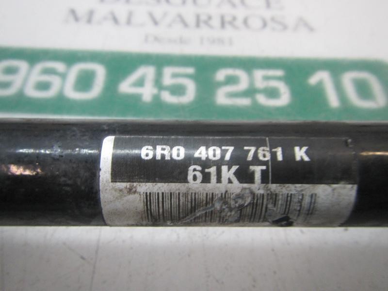 Recambio de transmision izquierda para volkswagen polo (6r1) advance referencia OEM IAM 6R0407761K  