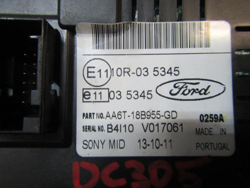 Recambio de pantalla multifuncion para ford fiesta (cb1) titanium referencia OEM IAM   