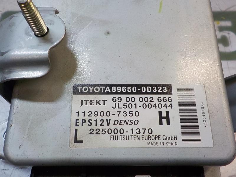 Recambio de modulo electronico para toyota yaris 1.4 turbodiesel cat referencia OEM IAM 896500D323 6900002666 
