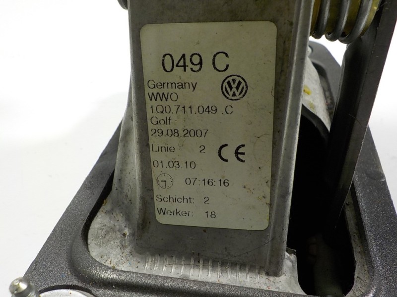 Recambio de palanca cambio para volkswagen golf vi (5k1) 1.4 16v tsi referencia OEM IAM 1K0711050A 1Q0711049C 1K0711118AMEK