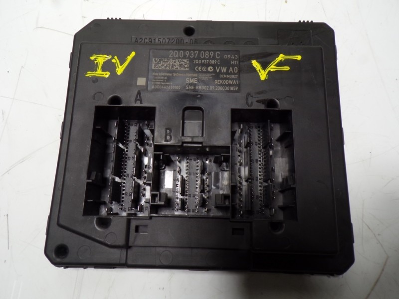 Recambio de modulo electronico para seat ibiza (kj1) fr referencia OEM IAM 2Q0937089C 2Q0937089C A3C0462630100