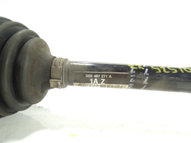 Recambio de transmision izquierda para volkswagen scirocco (138) 1.4 16v tsi referencia OEM IAM 5Q0407271A 5Q0407271A 