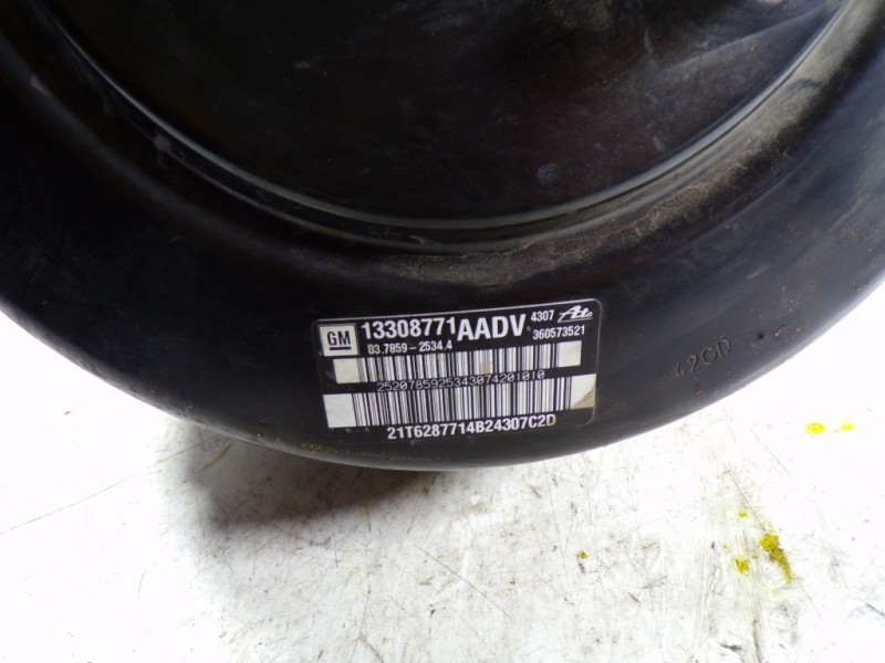 Recambio de servofreno para opel zafira tourer 2.0 cdti cat referencia OEM IAM 13286439 13308771 03785925344