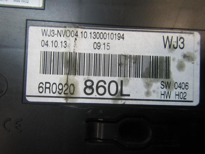 Recambio de cuadro instrumentos para volkswagen polo (6r1) advance referencia OEM IAM 6R0920860LX  