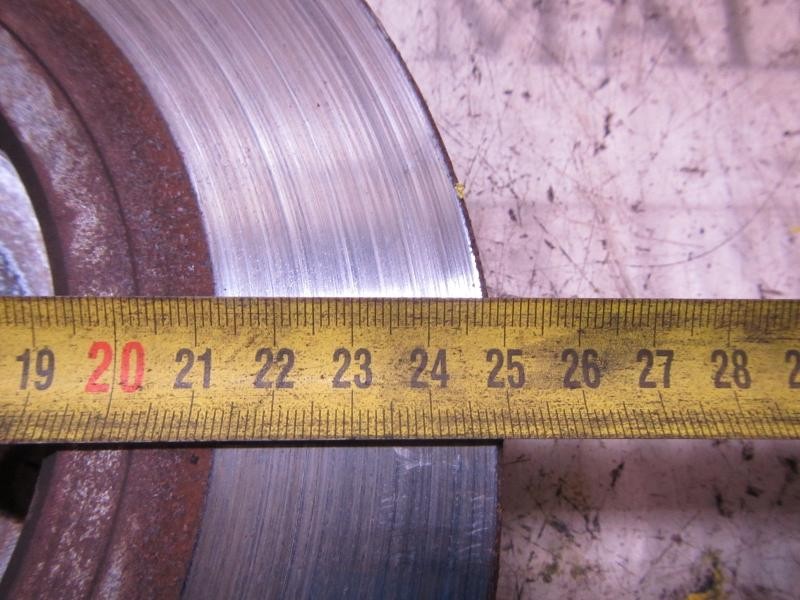 Recambio de disco freno trasero para peugeot 308 active referencia OEM IAM 1610761980  