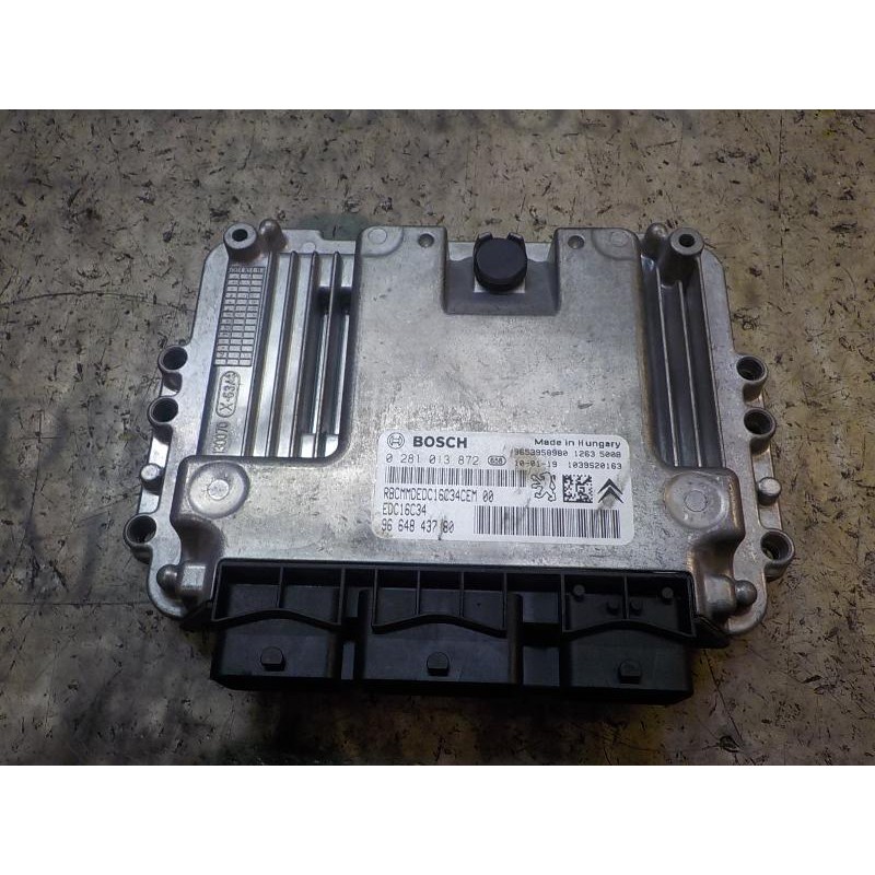 Recambio de centralita motor uce para peugeot 207 1.6 16v hdi fap referencia OEM IAM   