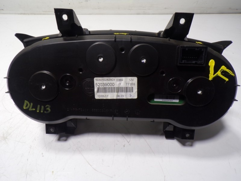 Recambio de cuadro instrumentos para fiat punto (199) easy referencia OEM IAM 52039000 52039000 