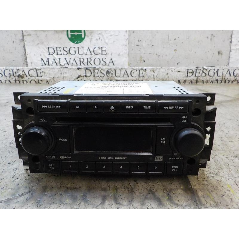 Recambio de sistema audio / radio cd para jeep compass 2.4 16v cat referencia OEM IAM   